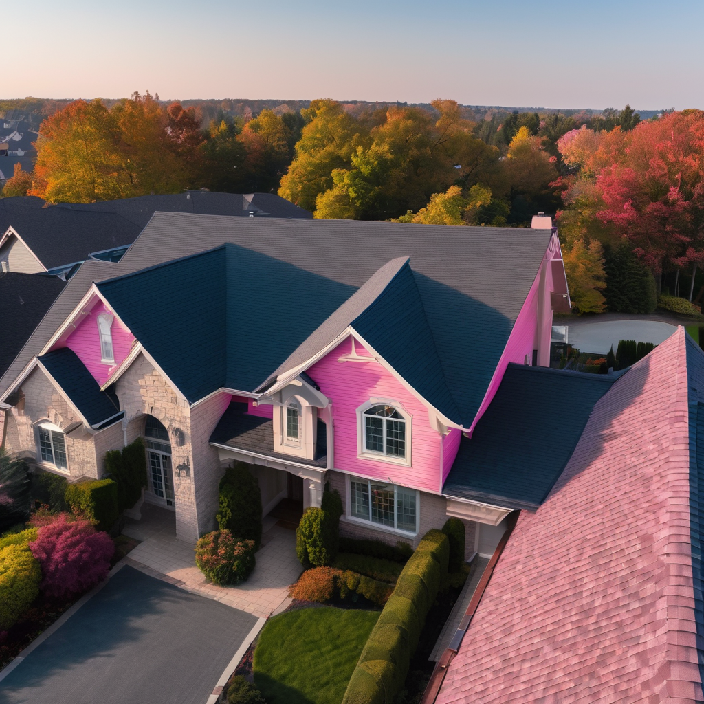 Professional roofing office environment
